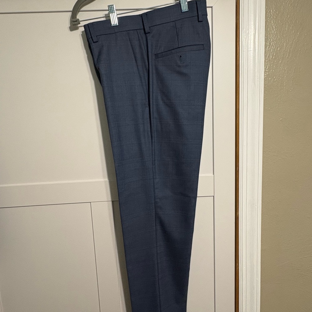 Kenneth Cole Reaction Men's Navy Blue Dress Pants